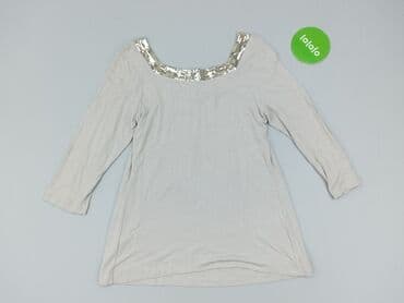 złota bluzka cekinowa: Bluzka damska, rozmiar S — 3