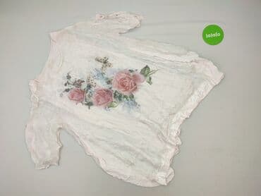 zwiewna bluzki w kwiaty: Bluzka damska, rozmiar 2XL — 2