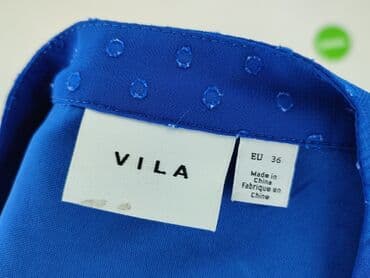jakie buty do srebrnej sukienki: Vila, Women`s dress, size S (EU 36) — 4
