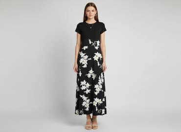 sukienka maxi z długim rękawem na wesele: Women`s dress, size L — 1