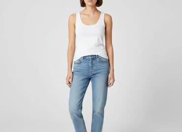 bluzka h m basic: H&M, Top damski, rozmiar S — 7