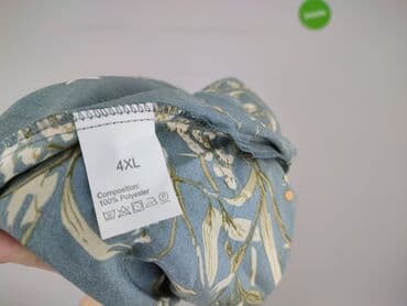 jasna sukienka plus size: Sukienka damska, rozmiar 4XL — 6