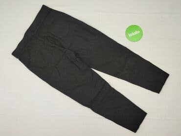 jeansy damskie z kokardkami: Queen, Spodnie materiałowe damskie, rozmiar L — 3