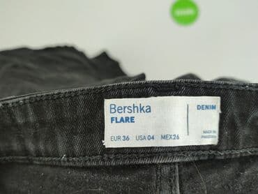 spodnie dzwony damskie bershka: Bershka, Jeansy damskie, rozmiar S — 4