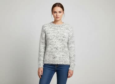 ciepła bluza: Sweter damski, rozmiar S — 7