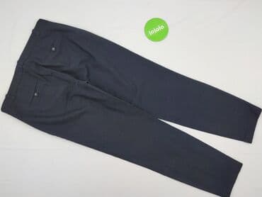 granatowe chinosy damskie: Spodnie materiałowe damskie, rozmiar L — 3