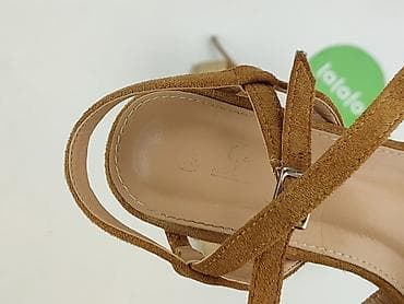 buty na koturnie: Sandały damskie, rozmiar 35 — 5