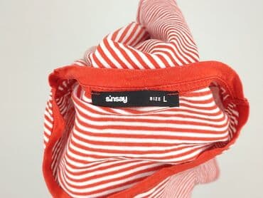 t shirty z czerwonem napisem: Sinsay, T-shirt damski, rozmiar L — 4