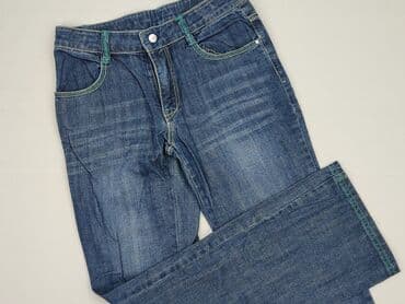 spodnie piżamowe hm: Jeans, 5.10.15, 13 years, 158, condition - Perfect — 1