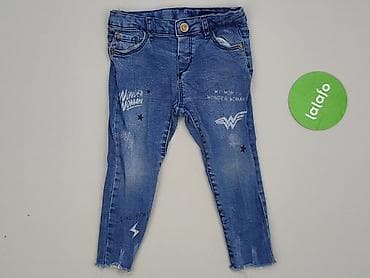 emo bluzy: Spodnie jeansowe, Zara, 1.5-2 lat, 92, stan - Bardzo dobry — 2