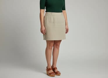 spódnice długie beżowa: Spódnica damska, rozmiar XL — 7