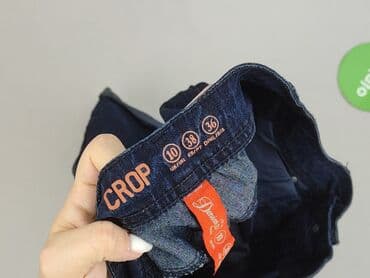 jeansy cropped damskie: Denim Co, Spodnie 3/4 damskie, rozmiar M — 4