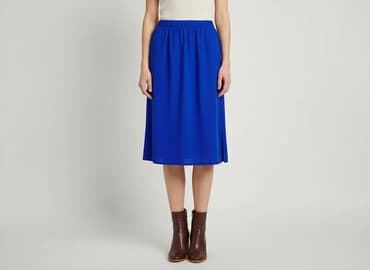 spódniczka alex biało niebieska: Spódnica damska, rozmiar S — 5