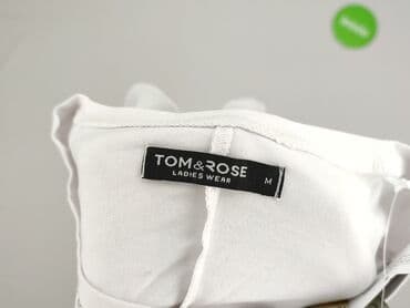 czarne bluzki dopasowana: Tom Rose, Bluzka damska, rozmiar M — 4