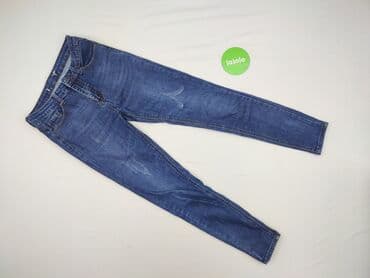 czarne spodnie damskie stradivarius: Jeansy damskie, rozmiar M — 2