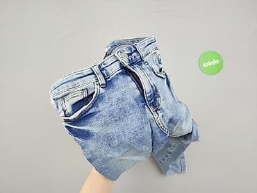 dungarees: Skinny, Jeansy damskie, rozmiar S — 7