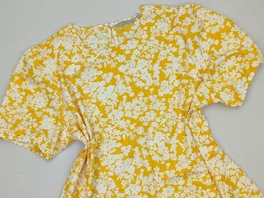żółte bluzki z krótkim rękawem: Bluzka damska, rozmiar 2XL — 1
