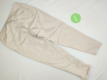 długie spodnie damskie dla wysokich: Spodnie materiałowe damskie, rozmiar XL — 3