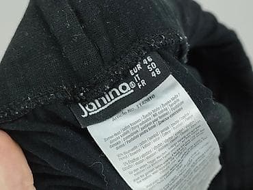 klapki szeroka stopa: Janina, Spodnie 3/4 damskie, rozmiar 3XL — 4