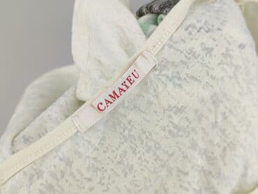 beżowe buty na koturnie ccc: Camaïeu, Bluzka damska, S — 4