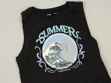 t shirty z czerwonem napisem: Sinsay, T-shirt damski, rozmiar XS — 1