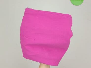 Trousers: Zara, Material trousers for women, size M — 7