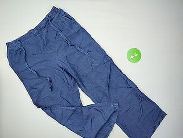 joggery basic damskie: Spodnie materiałowe damskie, rozmiar L — 2