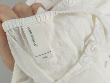 dluga biala koszula: Vero Moda, Bluzka damska, rozmiar L — 4