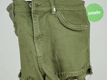 spodenki jeansowe z wysokim stanem pull and bear: Bershka, Szorty damskie, rozmiar S — 5