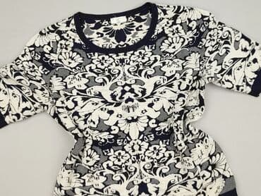 granatowy t shirty oversize: T-shirt damski, rozmiar XL — 1