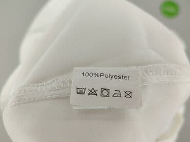 czerwony stanik pod białą bluzkę: Bluzka damska, rozmiar L — 6