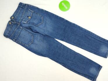 sinsay jeansy denim: Spodnie jeansowe, Lindex, 12 lat, 152, stan - Idealny — 3