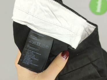 hm krótkie spodenki czarne: H&M, Spodnie materiałowe damskie, rozmiar M — 5