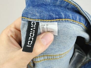 hm krótkie spodenki czarne: H&M Divided, Szorty damskie, rozmiar S — 4