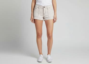 krótkie spodenki w paski: Szorty damskie, rozmiar S — 7