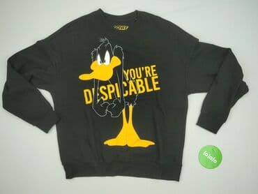 klapki z wlasnym napisem: Looney Tunes, Bluza dla mężczyzn, L — 3