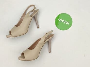 klapki z miękką podeszwą: Sandały damskie, 38 — 3