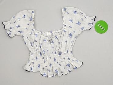 blue bluzki: H&M, Bluzka damska, rozmiar L — 2