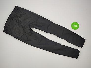 pull on trousers h: H&M, Spodnie materiałowe damskie, rozmiar S — 3