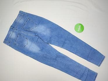 slim fit drip jeans: SZACHOWNICA, Jeansy damskie, rozmiar L — 3