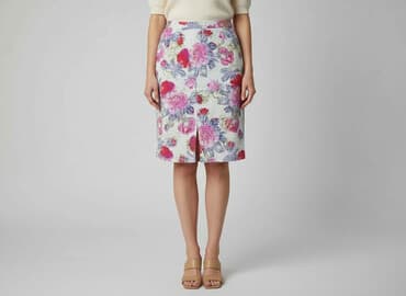 cropp spódnice w kwiaty: Spódnica damska, rozmiar M — 1