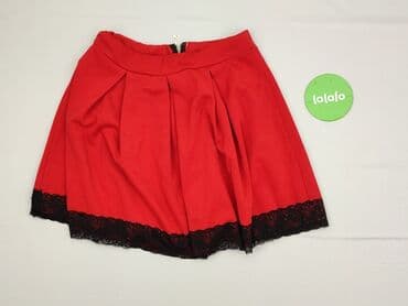 długie czerwone spódnice: Spódnica damska, rozmiar S — 3