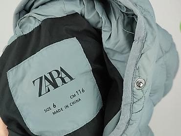 dresy m: Kurtka puchowa Zara, 5-6 lat, Tkaniny syntetyczne, stan - Bardzo dobry — 4