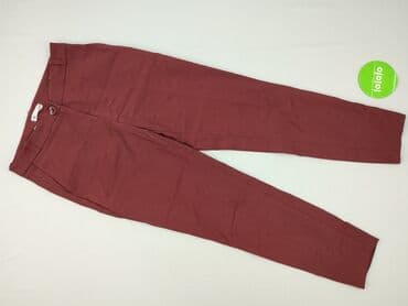 legginsy woskowane wysoki stan: ANNA, Material trousers for women, size S (EU 36) — 2