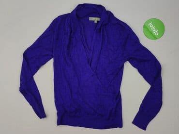 sweter piórkowy na drutach: Sweter damski, rozmiar M — 2