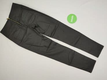 legginsy woskowane z wysokim stanem: Pieces, Legginsy Eleganckie damskie, rozmiar S — 3