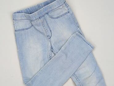 legginsy z wysokim stanem modelujace: Spodnie jeansowe, 5-6 lat, 116, stan - Bardzo dobry — 1