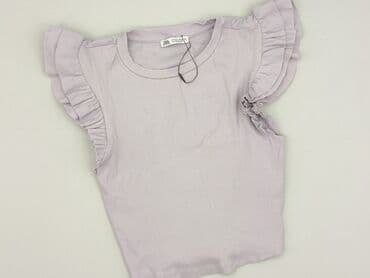zara koszulka z prążkowanej dzianiny: Zara, Women's blouse, size S (EU 36) — 1