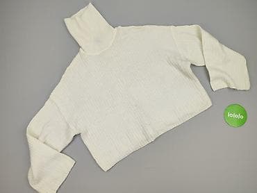 sweter asymetryczny: Golf damski, rozmiar M — 4