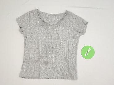 niebieska bluza pull and bear: T-shirt damski, rozmiar S — 2